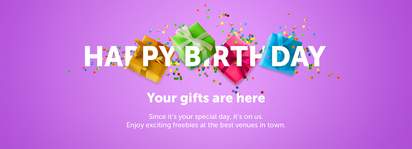 Happy Birthday Offers